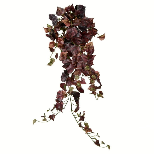 Vickerman VICK-FZ190534 Vickerman 34" Bordeaux Feuille de Raisin Suspendu Buisson - FZ190534