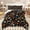 Black Orange, variant on Erosebridal Kids Blue Old Barn Door Queen Comforter Set, Cute Bear Bedding Comforter Set, 3pcs