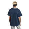 thumbnail image 2 of Victorious Men's Classic Baseball Jersey with Trim BJ42 - NAVY - 3X-Large, 2 of 5