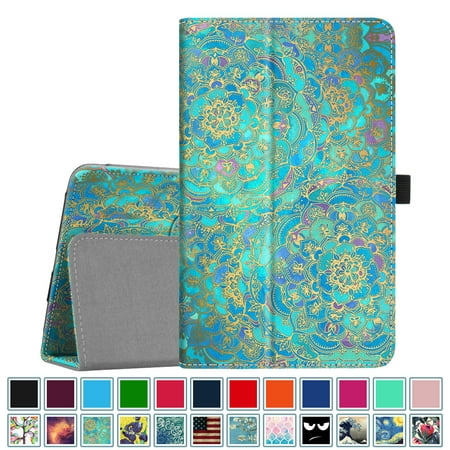 Fintie Case for Samsung Galaxy Tab A 8.0 2018 Model SM-T387 Verizon/Sprint Folio Leather Stand Cover Shades of