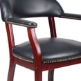 thumbnail image 2 of Silla de capitán Boss Office Products GFA015 de tela negra, 2 of 2