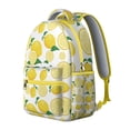 thumbnail image 2 of Lemon Print Academic Backpack - Durable School Bookbag for High School & University, Spacious & Lightweight Laptop Bag, Perfect Gift Idea, 2 of 6