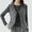 Dark Gray, variant on Waistcoat Vest For Women Sevevn Women's Quilted Vest Rib Collar Lightweight Zip Padded Gilet