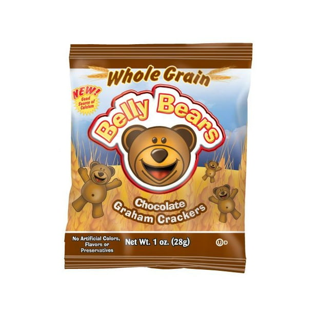 Readi Bake Whole Grain Belly Bears Chocolate Graham Cracker 200 per