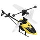 thumbnail image 4 of Mini helicóptero RC con tratamiento de refuerzo de velocidad de rotación estable, juguete de helicóptero de inducción resistente a caídas y luminoso, color amarillo, 4 of 15