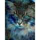 thumbnail image 1 of 5D bricolaje taladro redondo completo pintura de diamante mosaico de animales imagen de dibujo de diamantes de imitación FLhrweasw Nuevo, 1 of 1