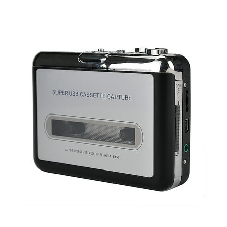 Lecteur de Cassette USB Anself Bande Portable Convertir la Bande