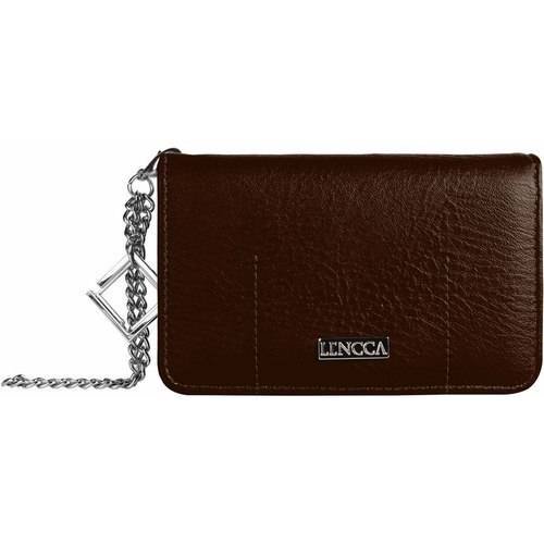 LENCCA Kymira Women's Universal Protection Wallet Case with Wristlet Strap, Fits Phones up to 4.5", 4.7"