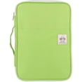 thumbnail image 1 of Multi-Functional A4 Document Bags, Portfolio Pouch Travel Binder Organizer Zippered File Folder Family Passport Holder Briefcase with Handle for Notebooks Pen Board Games School Office Supplies, 1 of 7