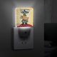 thumbnail image 4 of Hombre Perro Luz nocturna LED con sensor de anochecer a amanecer para dormitorio, baño, pasillo, escaleras - Lámpara LED nocturna de enchufe, 0.5W - 1 pieza, 4 of 6