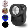 thumbnail image 1 of 40X Double Glass Lens Magnifier with Bright LED Lights(3 Modes), Handheld Jewelers Magnifying Glass for Coins Stamps, 1 of 5