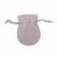 thumbnail image 1 of Minnieouse 50 Uds bolsa de joyería con cordón de doble cara bolsa de elevación de pila regalos adornos de franela redonda embalaje de joyería boda Ropa, zapatos y accesorios Miscelánea Gris Minnieouse AP015690-03, 1 of 6
