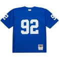 thumbnail image 2 of Men's Mitchell & Ness Michael Strahan Royal New York Giants 1994 Legacy Replica Jersey, 2 of 7