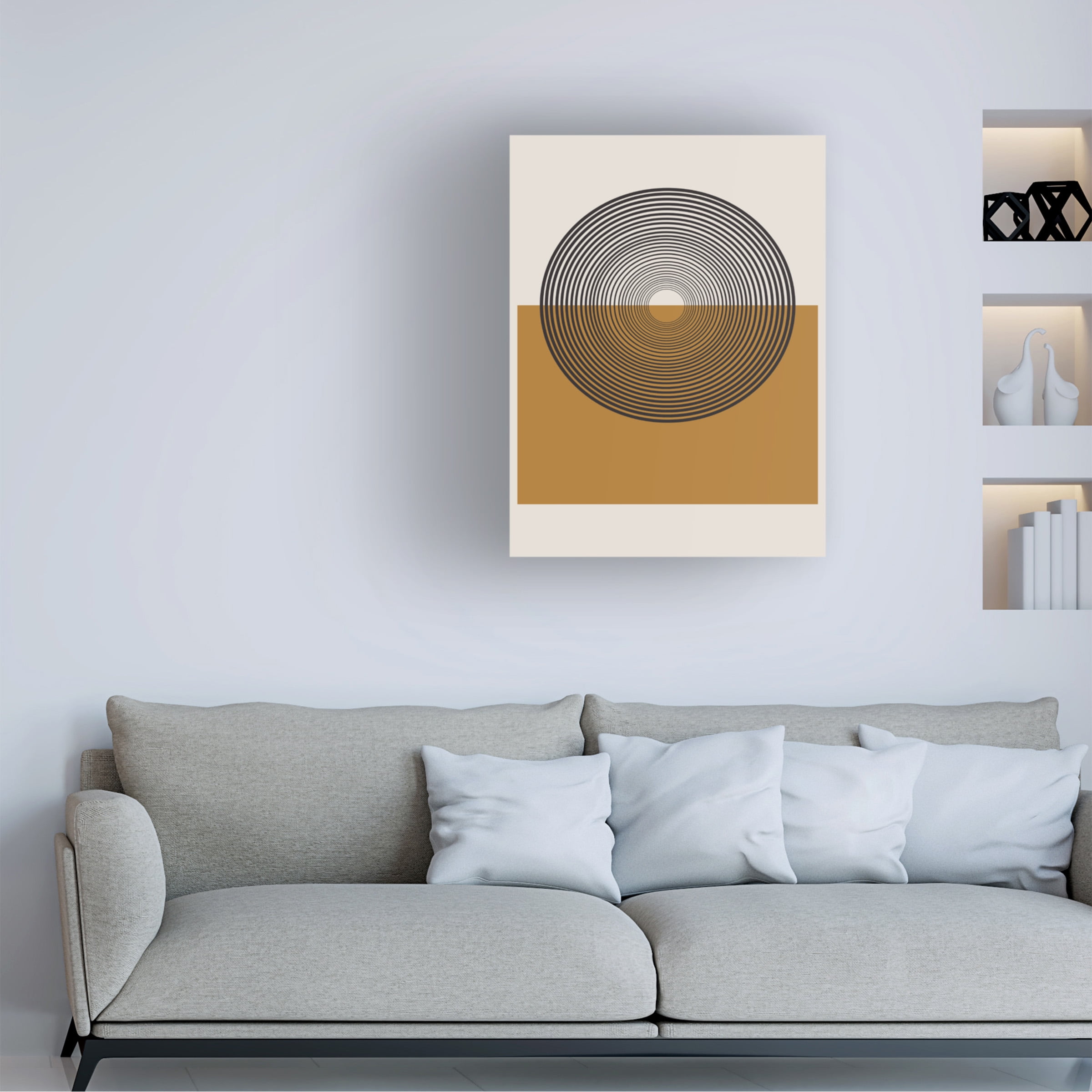 THE MIUUS STUDIO 'Retro Landscape' Canvas Art