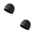 thumbnail image 3 of maskred Slouchy Caps Mesh Fabric Assorted Colors Fleeced Durability Comfortable Beanie Great Texture Long-time Service Wool Hat Dark Grep 2Set, 3 of 6
