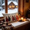 thumbnail image 4 of Christmas Tree Pillow Covers 12x20, Merry Christmas Throw Pillows, Soft Seasonal Cushion Covers, Winter Holiday Decoration for Home Couch Farmhouse(A), 4 of 7