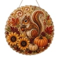 thumbnail image 2 of Fllostpr Diamond Art Kit for Adults 10 Inch, DIY Squirrel Full Drill Art Diamond Dots Crafts Kit, Thanksgiving Decorations & Home Wall Decor Gift, 2 of 5