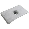 thumbnail image 1 of braveheart Serviette de Table de Massage Réutilisable pour Lit de Massage Café Gris Clair 40x80cm, 1 of 2