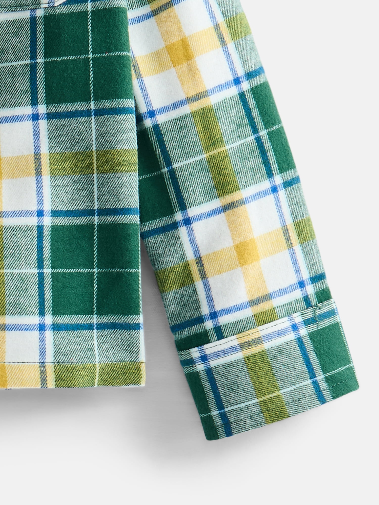 Wonder Nation Toddler Boys' Flannel Shirt with Long Sleeves, Sizes 12M-5T