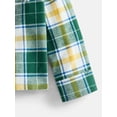 thumbnail image 3 of Wonder Nation Toddler Boys' Flannel Shirt with Long Sleeves, Sizes 12M-5T, 3 of 3
