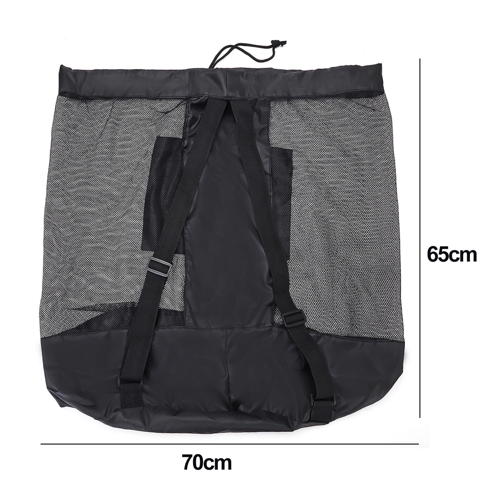 Sportteer Large Capacity Sports Ball Bag Ball Storage Bag Large Sports Ball Bag with Adjustable Shoulder Strap Large Capacity Basketball Soccer Drawstring Storage Mesh