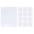 thumbnail image 1 of 2pcs Fondant Molds 12 Signs Round Soft Elastic Reusable Inadhesive Design Silicone Chocolate Cake Mold for Baking, 1 of 8