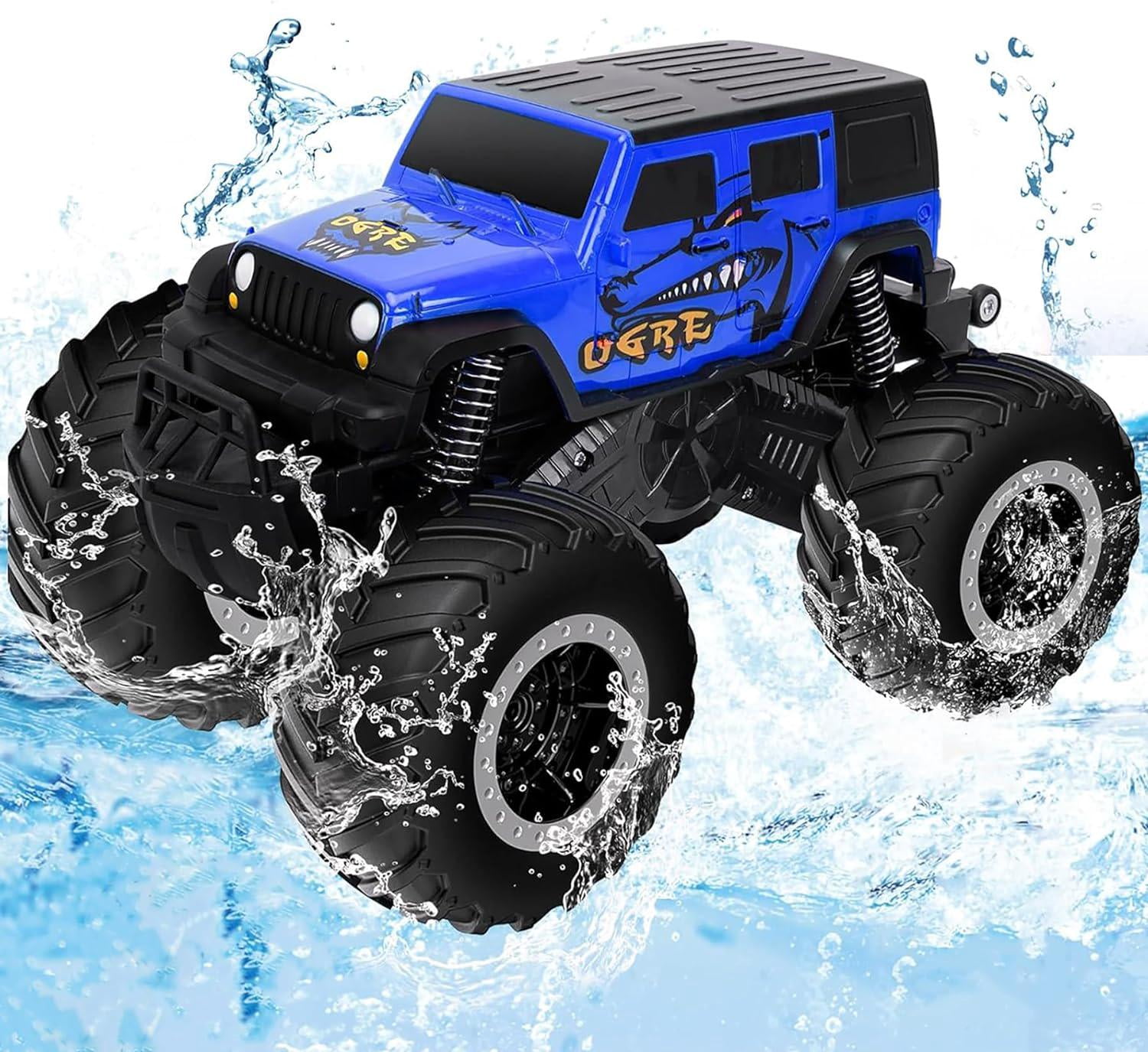 1:16 All Terrain RC Trucks 2.4Ghz Remote Control Monster Car for Kids ...