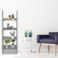 thumbnail image 6 of Fionafurn Wood 4-Tier Plant Shelf，Plant Ladder Corner Storage Shelves for adult Living Room ,Gary, 6 of 8