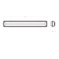 thumbnail image 2 of AFX Vaportite 1-light White LED Outdoor Flush Mount, White Polycarbonate Shade, 2 of 2