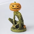 thumbnail image 2 of Candelabro Calabaza Halloween con Estatua Jack Lantern Resina Ehuebsd, 2 of 9