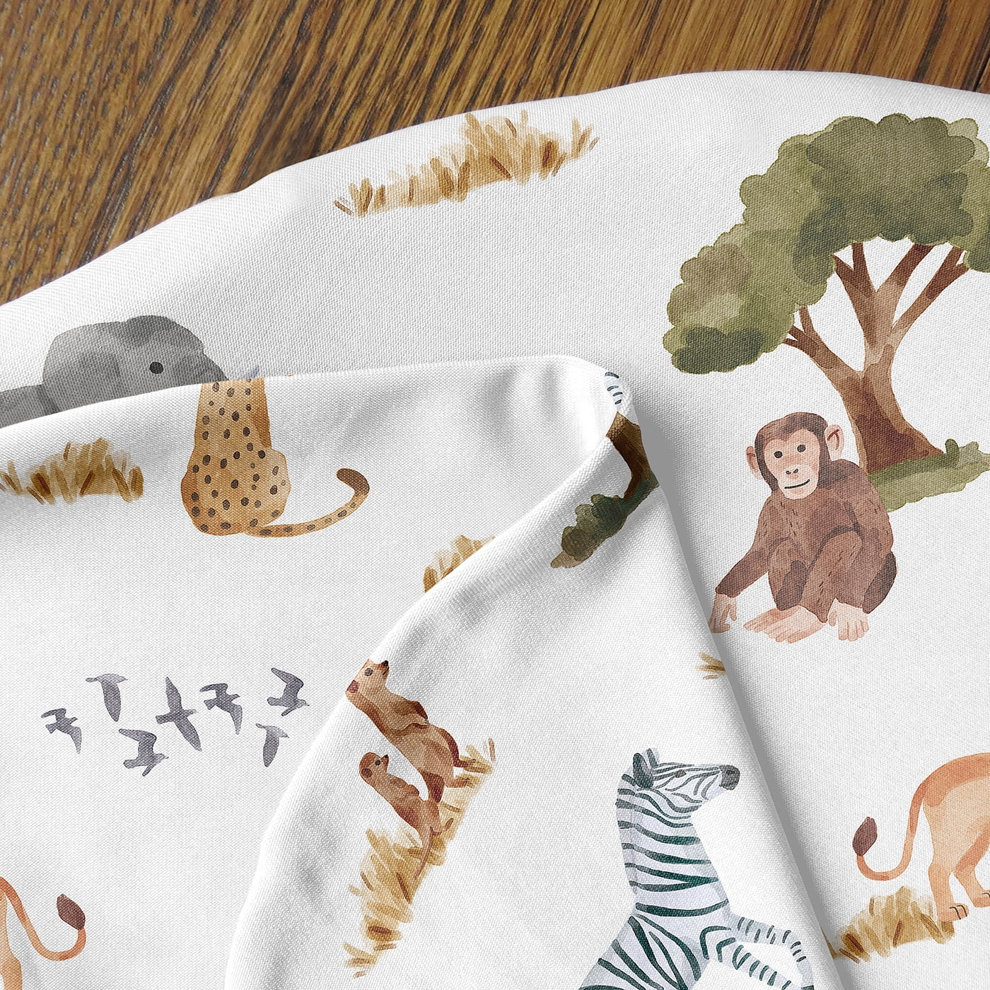 Sweet Jojo Designs Serengeti Animals Multicolor Nursing Pillow Cover Case (Pillow Not Included) (Pillow NOT Included)