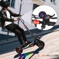 thumbnail image 4 of Patinete eléctrico TYOKUM de 11 pulgadas con asiento, 1200 W, 34 MPH, 48 V, 18 Ah, 4 of 9