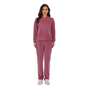 IN'VOLAND Women's Plus Size Velour Jogging Suits 2 Pieces Long Sleeve  Tracksuit Hoodie Zip Up Sweatsuit with Pockets : : Clothing, Shoes  