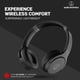 thumbnail image 5 of Auriculares intraurales inalámbricos Audio-Technica ATH-S220BTBK negros, 5 of 8