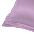 thumbnail image 4 of Unique Bargains 2-Pack Satin Silk Envelope Closure Pillow Shams Mauve Boudoir, 4 of 8