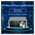 thumbnail image 3 of 50W+50W Bluetooth 5.0 Amplifier Digital Power Amp Class D USB AUX TF Home Theater HiFi Stereo Mini ,Easy Installation, 3 of 7