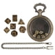 thumbnail image 1 of Dice Set with Pocket Watch Case, Entertainment Dice for Table Games, 1 of 5