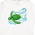 thumbnail image 3 of Inktastic Sea Turtle Swimming Toddler Hoodie, 3 of 4