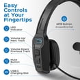 thumbnail image 2 of Auriculares Bluetooth Philips Trucker con micrófono, auriculares inalámbricos Trucker con cancelació, 2 of 7