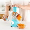 thumbnail image 5 of Mini Garlic Crusher Kitchen Gadgets Food Choppers Onion Slicer Manual Vegetable Chopper Red, 5 of 5