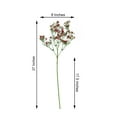 thumbnail image 3 of Efavormart 4 Pack - 27" Babys Breath Artificial Flowers, Gypsophila Real Touch Silk Flowers Stem -Burgundy for DIY, Wedding, Party, Home, Floral Arrangement, Garden Decoration, 3 of 11