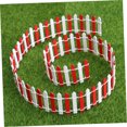 thumbnail image 4 of Minkissy 1Ensemble Mini Clôture Décorative en Bois Rouge pour Jardiniers et Collectionneurs Miniatures, 4 of 7