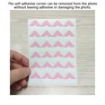 thumbnail image 4 of destyer 24pcs Mounting Corner Stickers Lightweight Self-Adhesive Photo Sticker Waterproof Protect Decor Album Frame DIY Decoration Pure White, 4 of 5