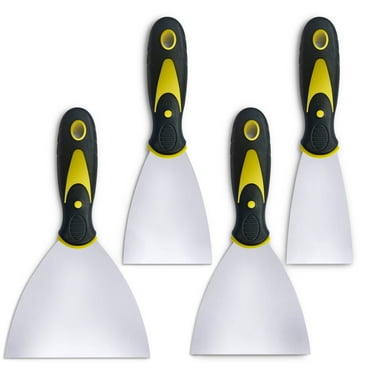 Romeda 2 in 3 in 4 in 5 in Stainless Steel Scraper Putty Knife, 4 Pieces