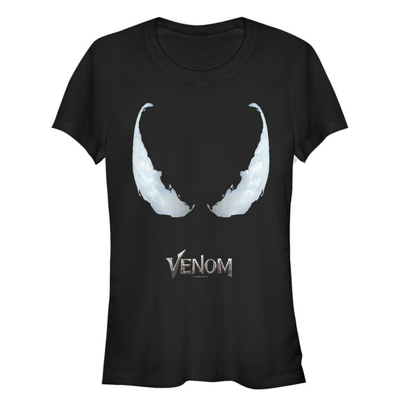Junior's Marvel Venom Film All Eyes Graphic Tee Black X Large