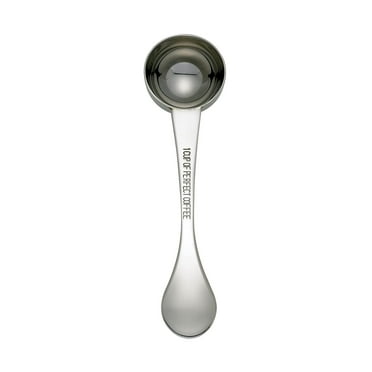 HIC The Perfect Coffee Scoop, 18/8 Stainless Steel, 1-Tablespoon Capacity