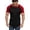 A1-Black583, variant on XIAONU Raglan Short Sleeve T-Shirt for Men Crew Neck Everyday Casual Tees Tops