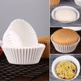 thumbnail image 5 of 100 Pieces Of Paste Cake Snow Kitty Paper Cup Paper Cup Small Cake Bottom Stainless Steel Rectangle Pan, 5 of 5