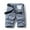 Gray, variant on Jophufed Fashion Men's Pants Pocket Zipper Buttons Solid Leisure Time Tooling Shorts Cargo Pants