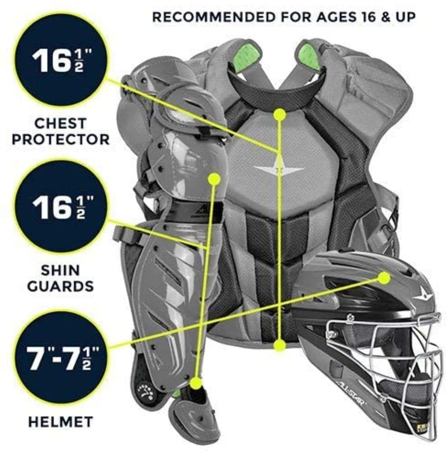 All-Star System 7 Adult Protective Finger Guard
